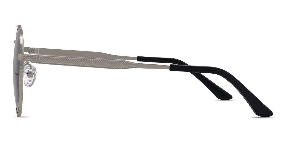 Silber Grau Gadiel Brille - Aviator Sunglasses