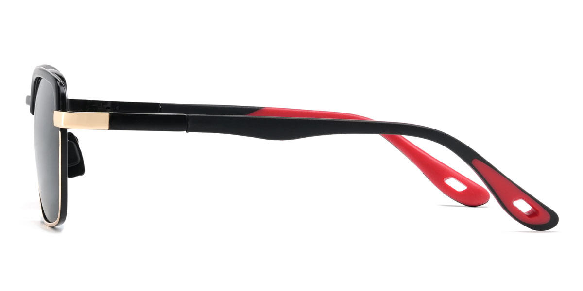 Gold Grau Vihana Brille - Rectangle Sunglasses