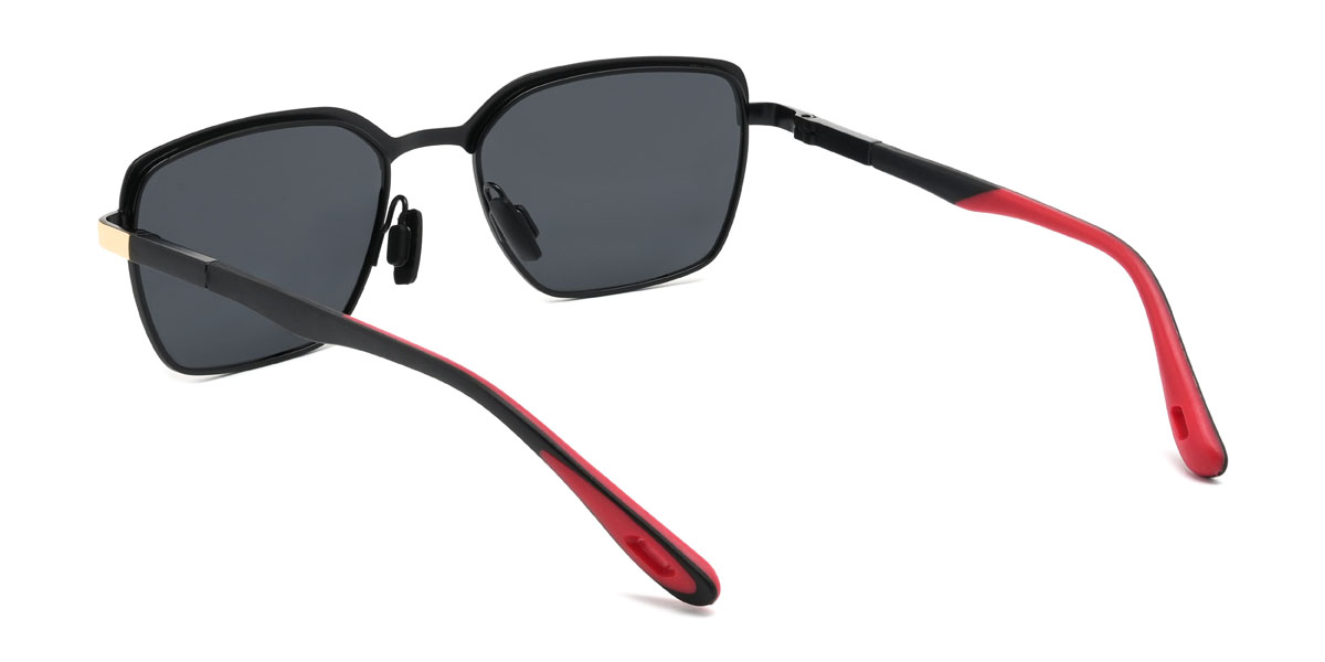Gold Grau Vihana Brille - Rectangle Sunglasses