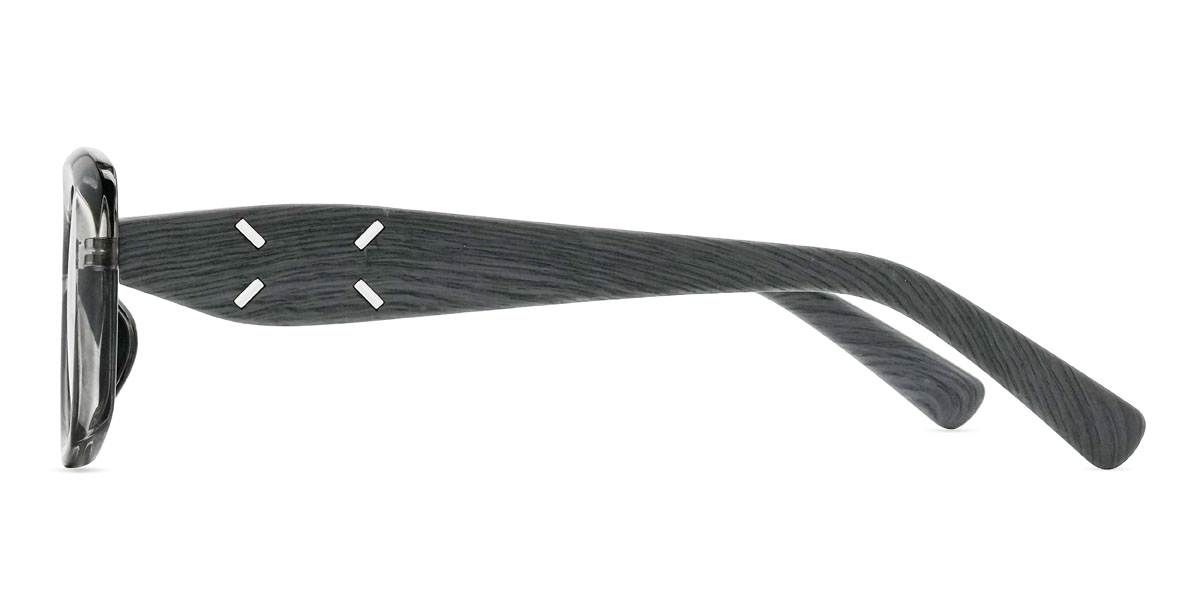 Grau Grau Fredrick Brille - Rectangle Sunglasses