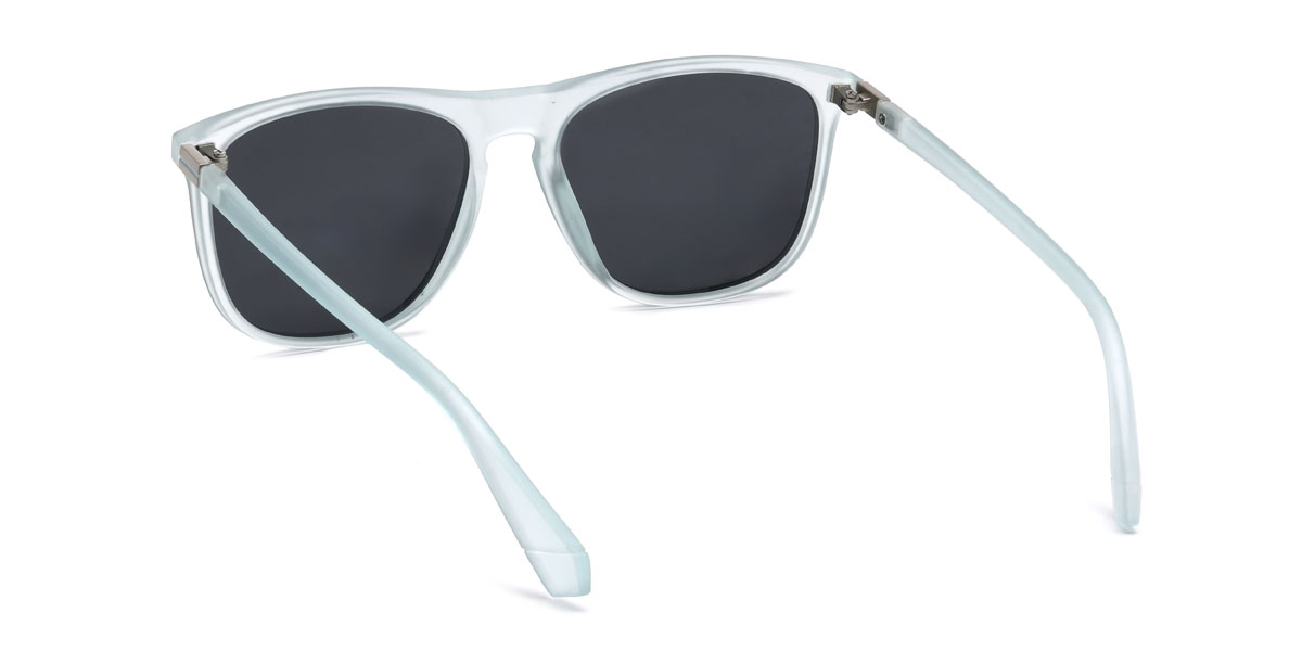 Baby Blue Grey Laine Glasses - Rectangle Sunglasses