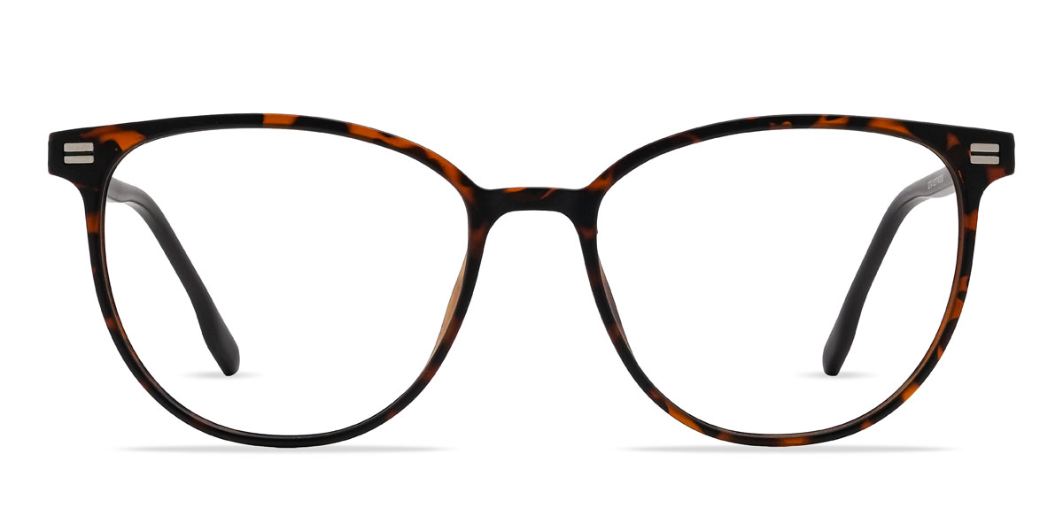 Écaille Antoine Lunettes - Oval Clip-On Sunglasses