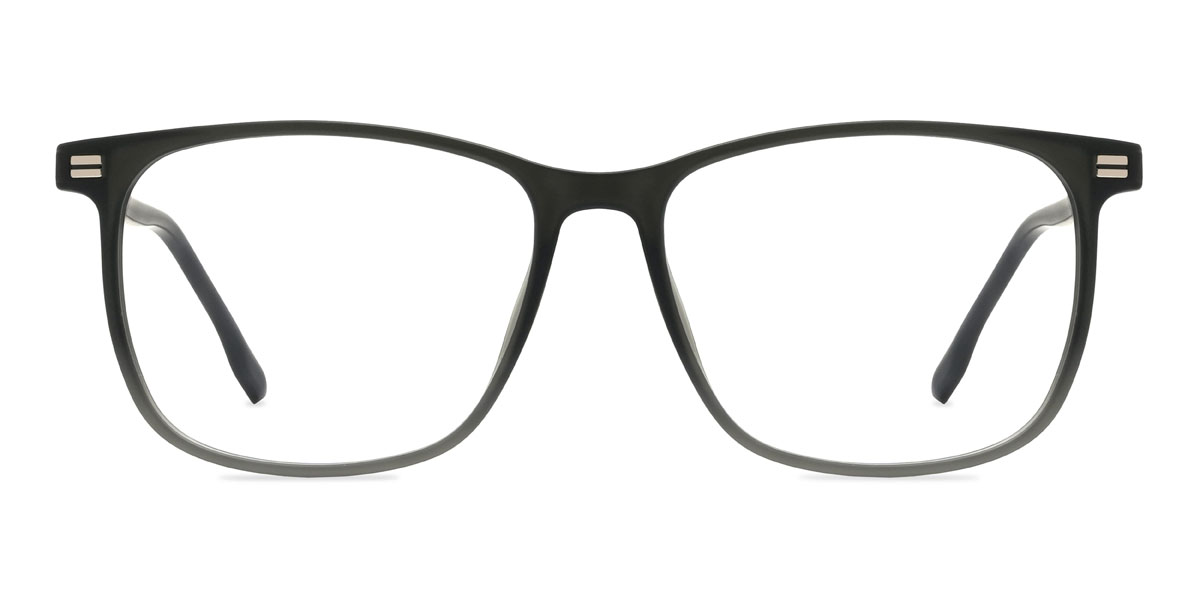 Noir Gris Hartley Lunettes - Round Clip-On Sunglasses