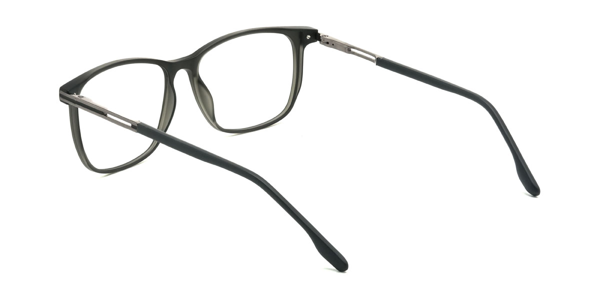 Noir Gris Hartley Lunettes - Round Clip-On Sunglasses