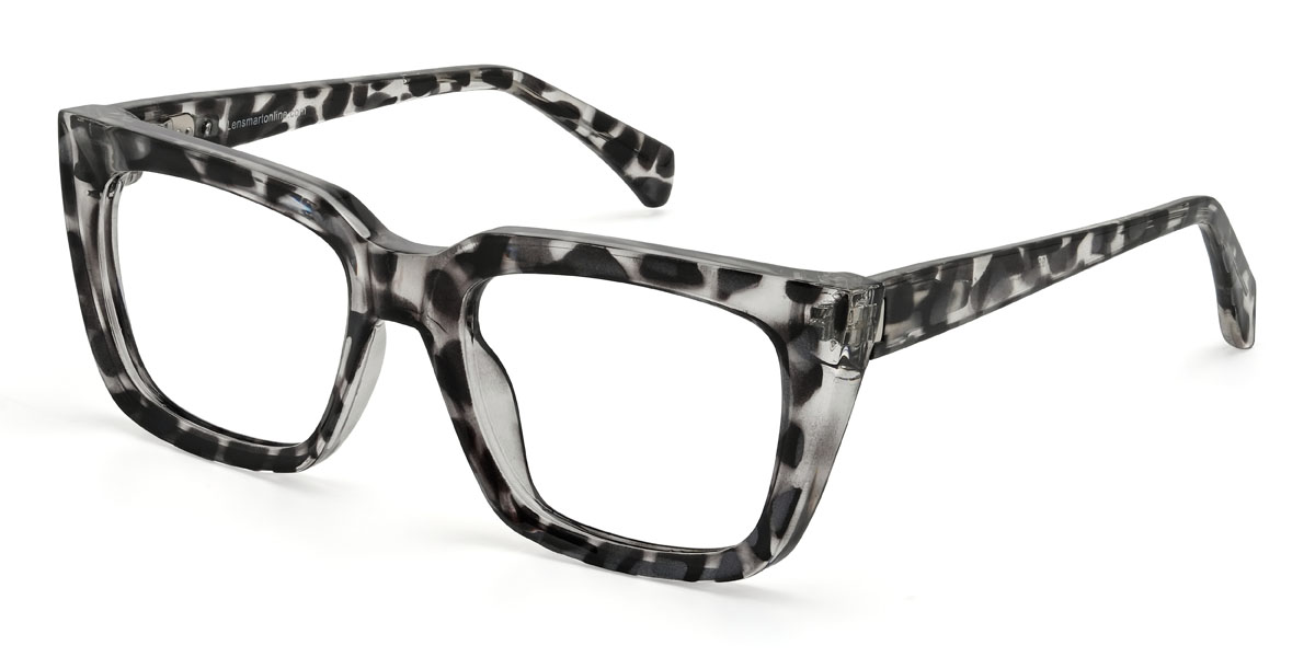Noir Écaille de tortue Laynie Lunettes - Rectangle Glasses