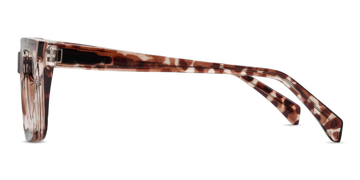 Barna teknősbéka Laynie Szemüveg - Rectangle Glasses