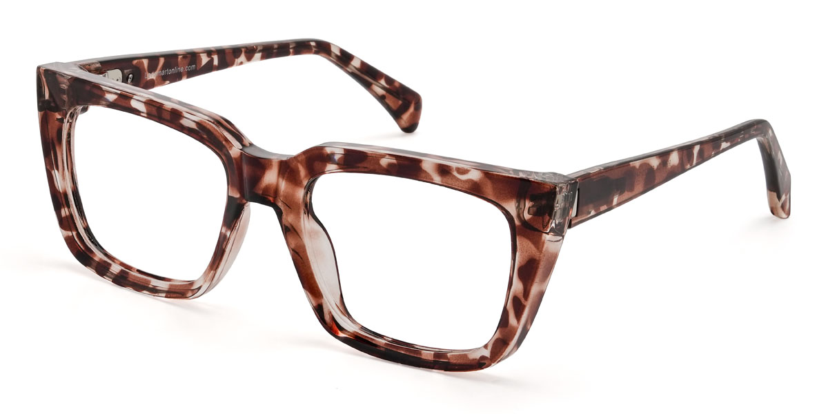 Barna teknősbéka Laynie Szemüveg - Rectangle Glasses