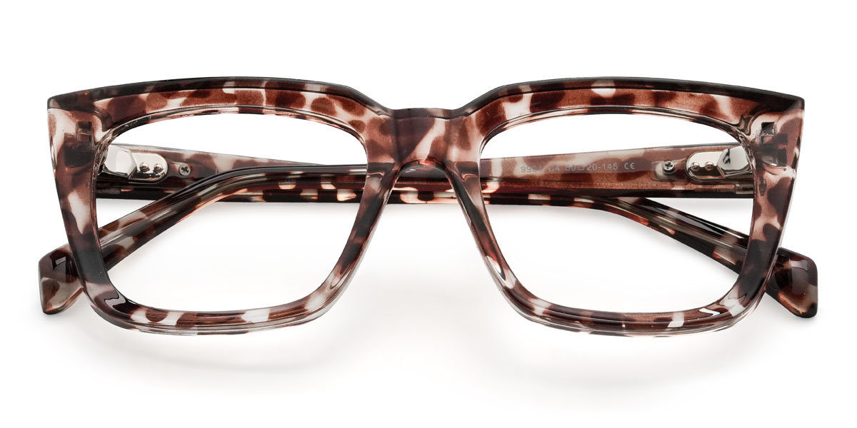 Barna teknősbéka Laynie Szemüveg - Rectangle Glasses