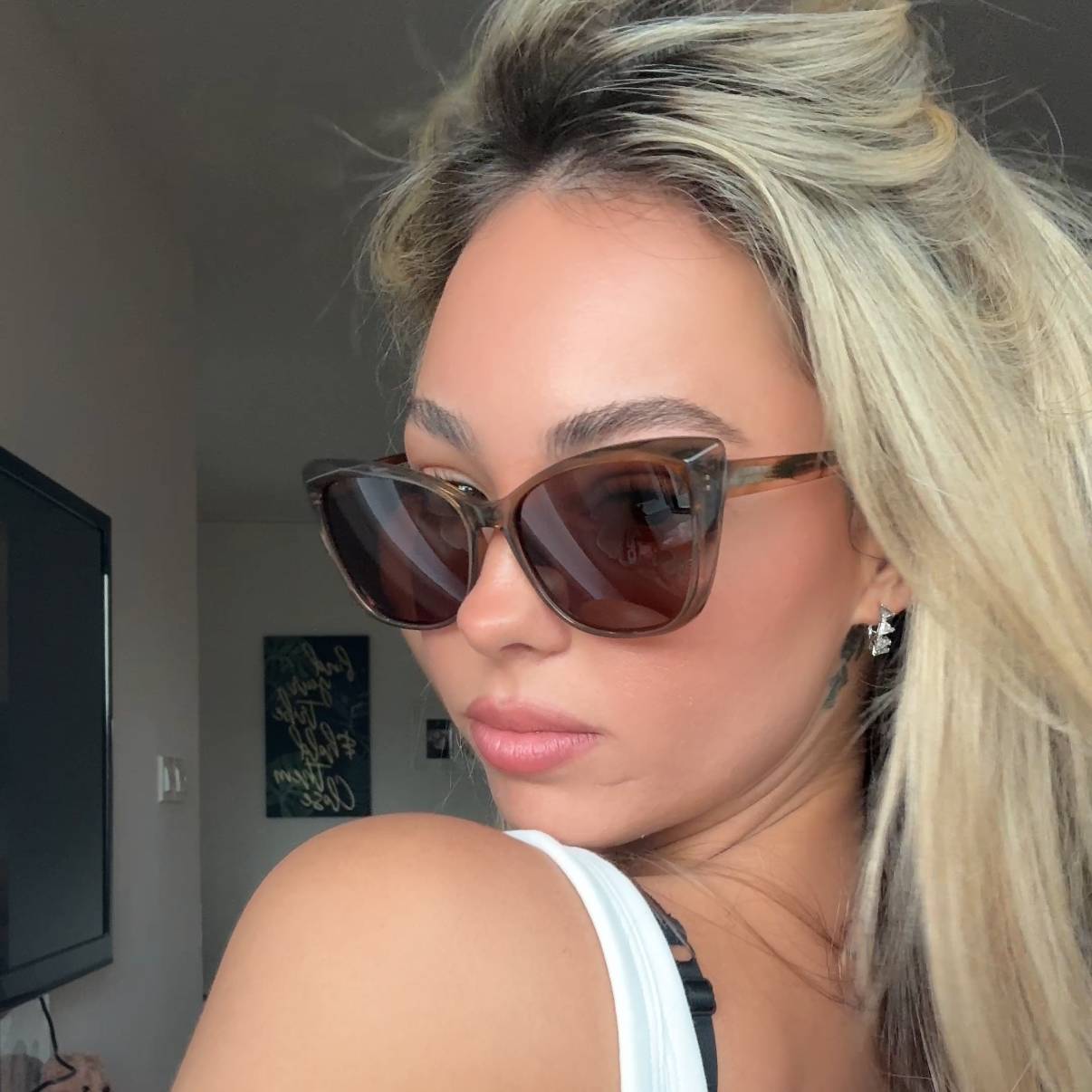 Braun Braun Marquise Brille - Cat Eye Sunglasses