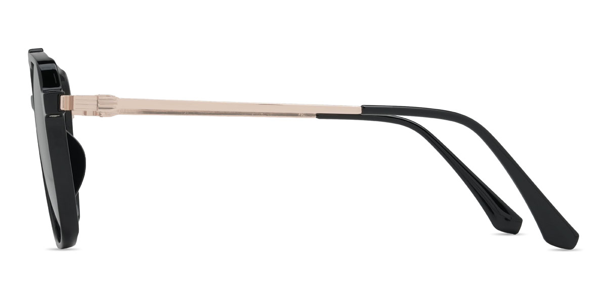 Schwarz Grau Manolo Brille - Aviator Sunglasses
