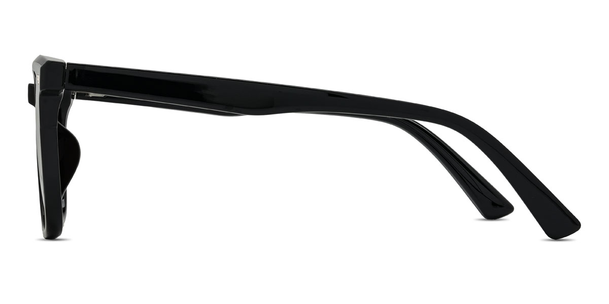 Black Brown Marko Glasses - Rectangle Sunglasses
