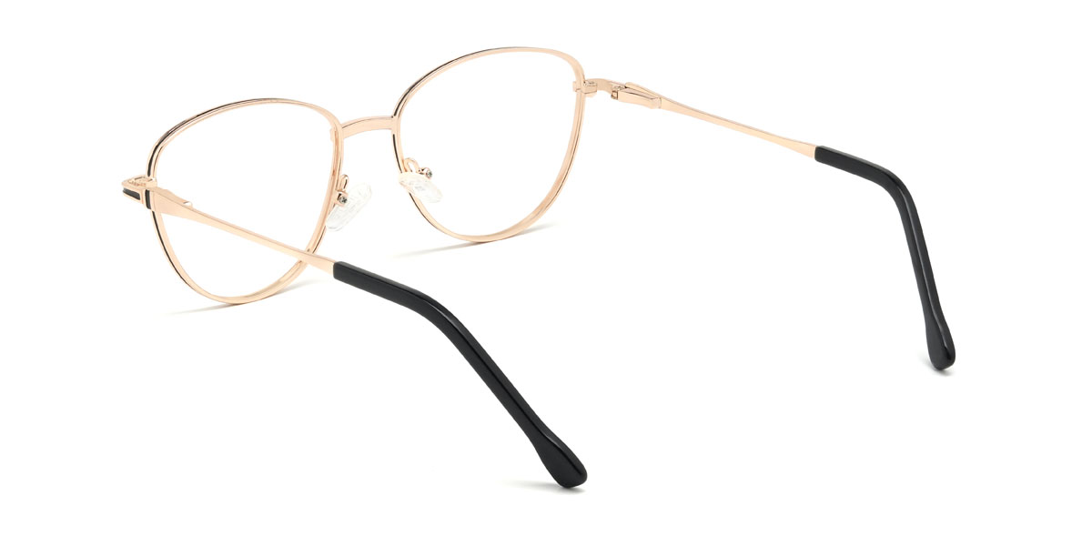 Or Noir Keeley Lunettes - Cat Eye Glasses