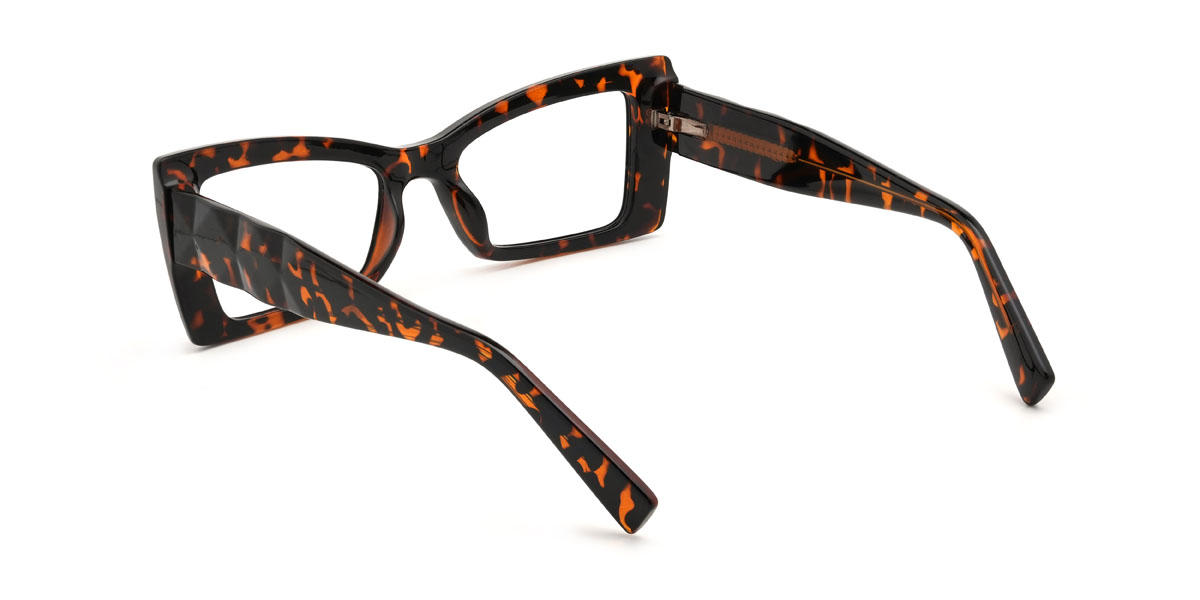 Tortoiseshell Josefina Glasses - Rectangle Glasses