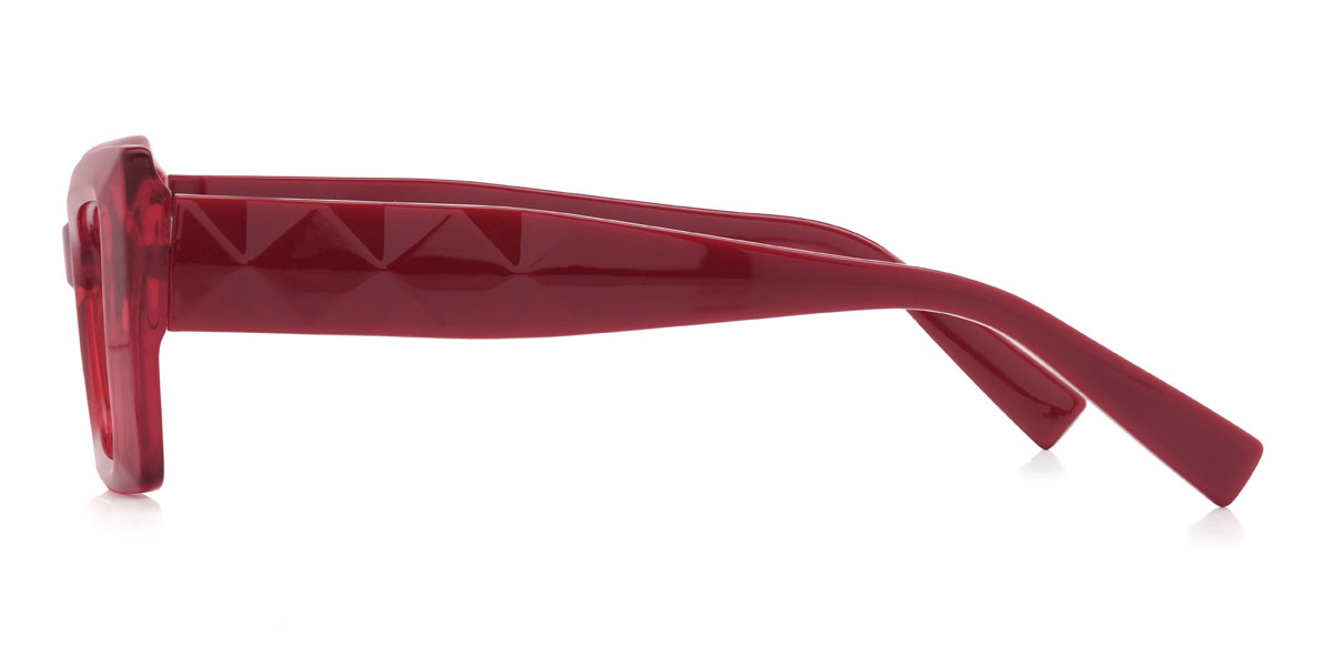 Red Josefina Glasses - Rectangle Glasses
