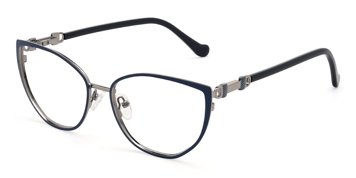 Blau Athaliah Brille - Cat Eye Glasses