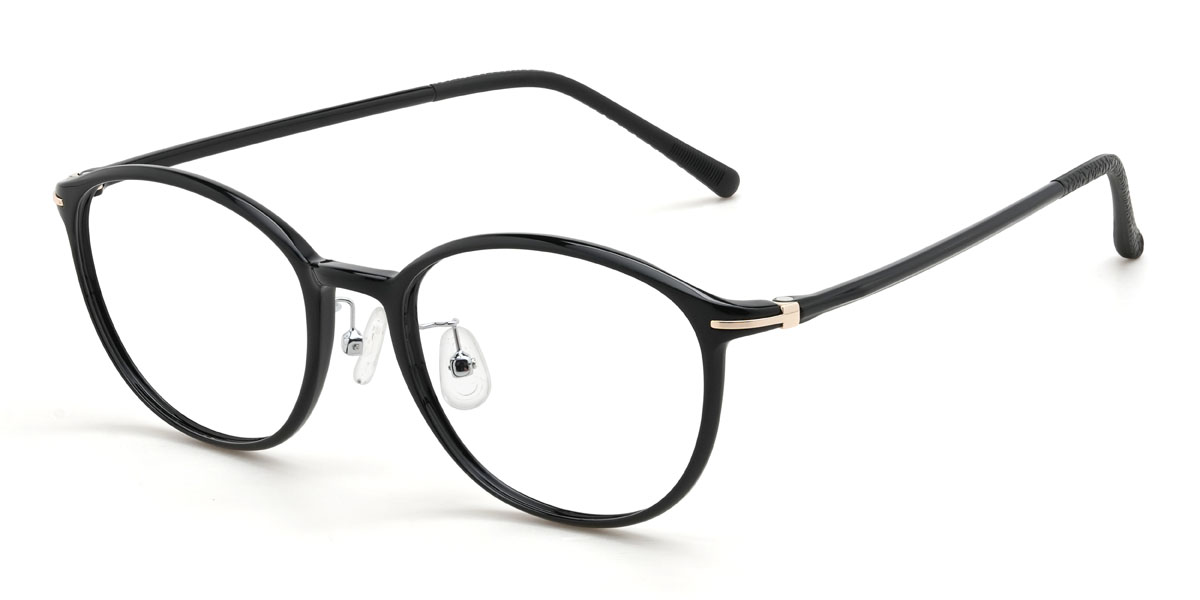 Noir Kamyla Lunettes - Oval Glasses