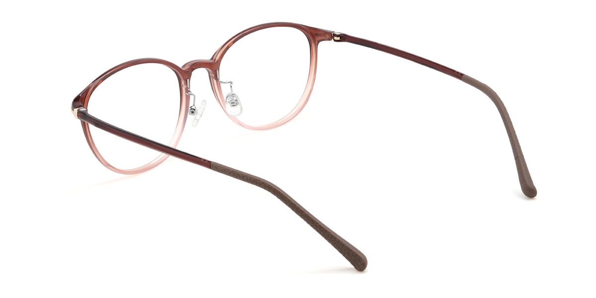 Farbverlauf Rot Kamyla Brille - Oval Glasses