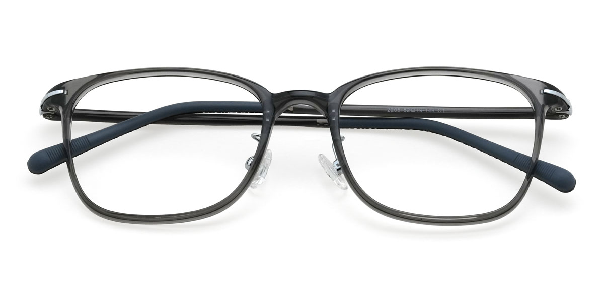 Grau Zaeem Brille - Rectangle Glasses