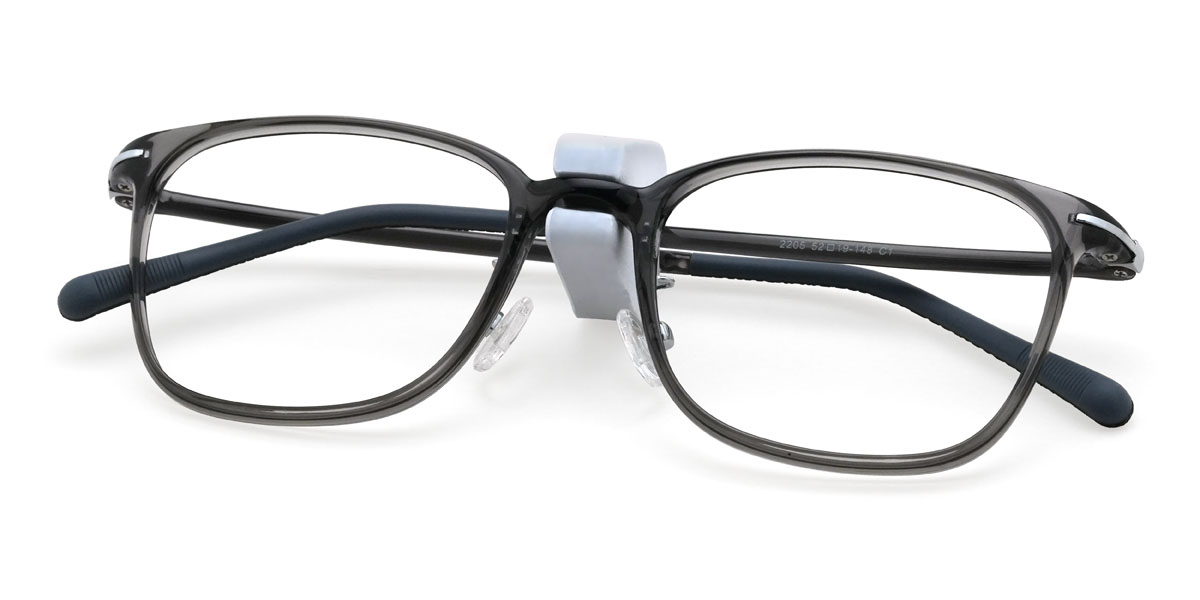 Grau Zaeem Brille - Rectangle Glasses