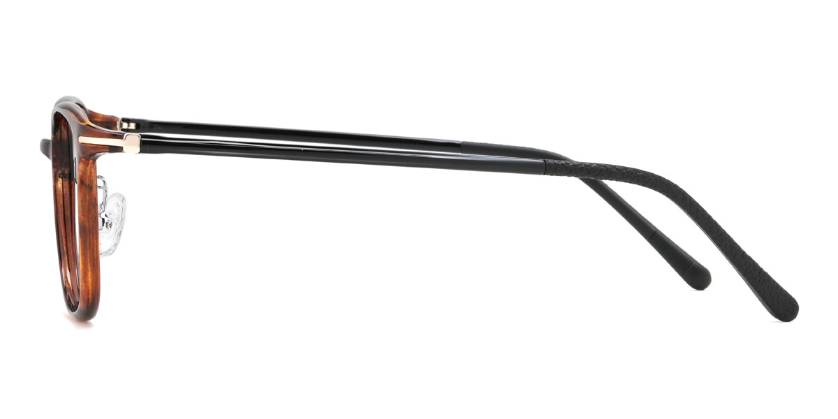 Tortoiseshell Zaeem Glasses - Rectangle Glasses