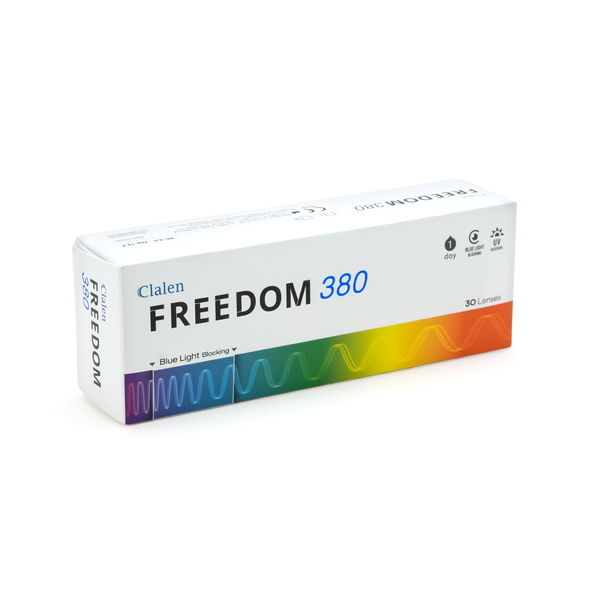 Clear Clalen 1-Day Freedom380 - Contacts Contact Lenses