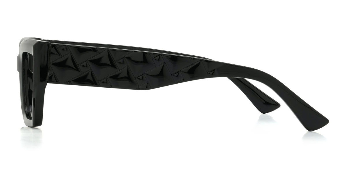 Schwarz Siddharth Brille - Rectangle Glasses