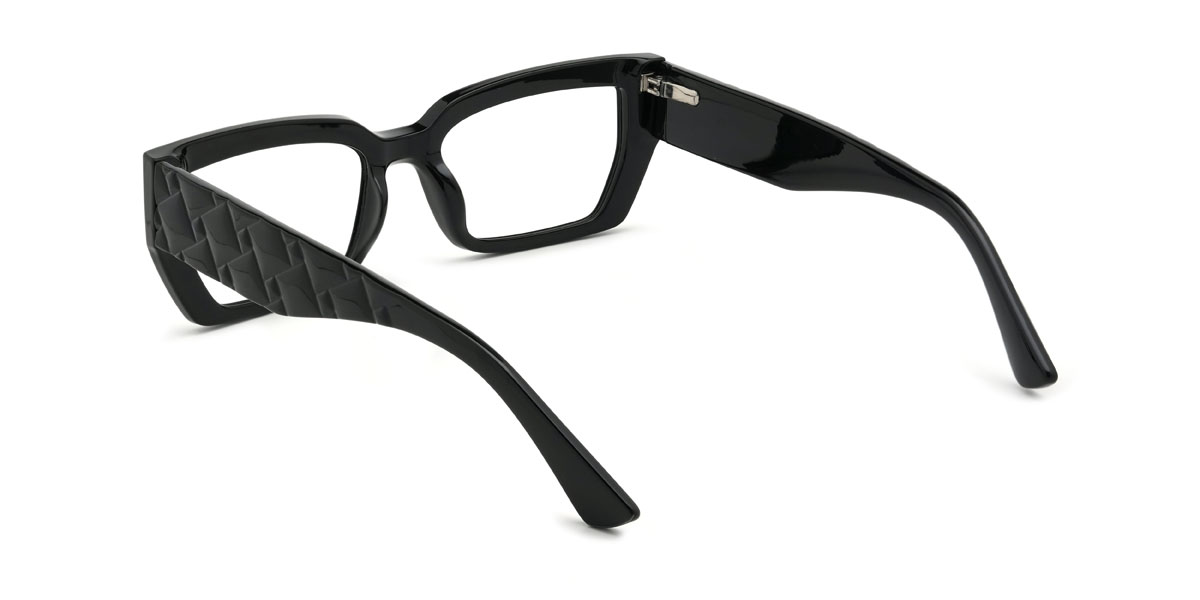 Schwarz Siddharth Brille - Rectangle Glasses
