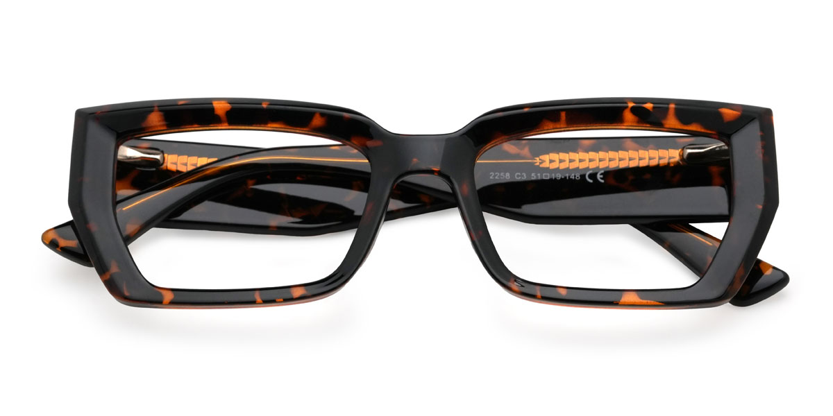 Schildpatt Siddharth Brille - Rectangle Glasses