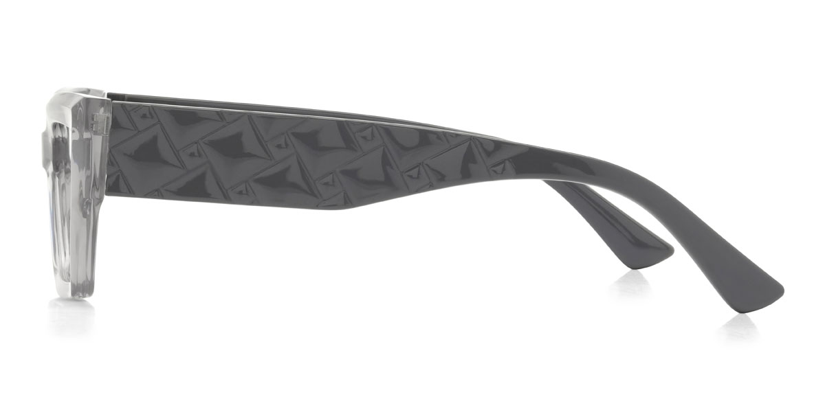 Klar Grau Siddharth Brille - Rectangle Glasses
