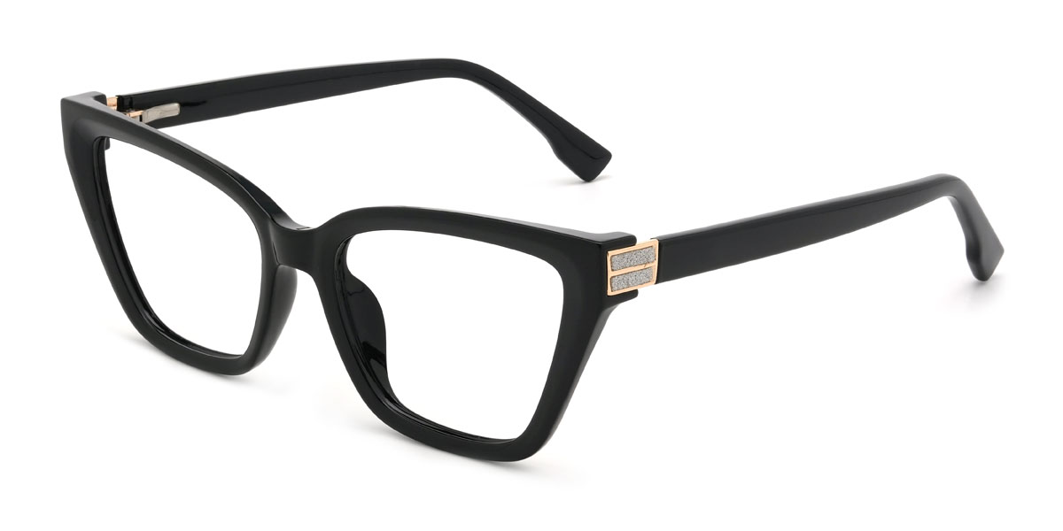 Negro Alisson Gafas - Cat Eye Glasses