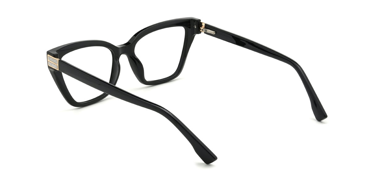 Negro Alisson Gafas - Cat Eye Glasses