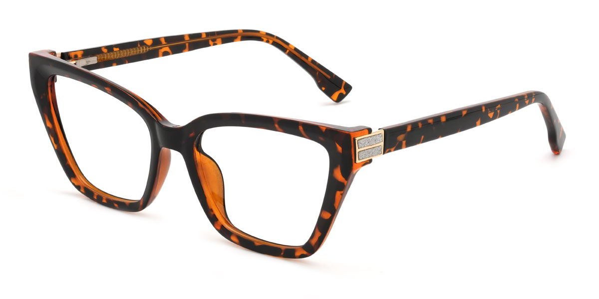 Schildpatt Alisson Brille - Cat Eye Glasses
