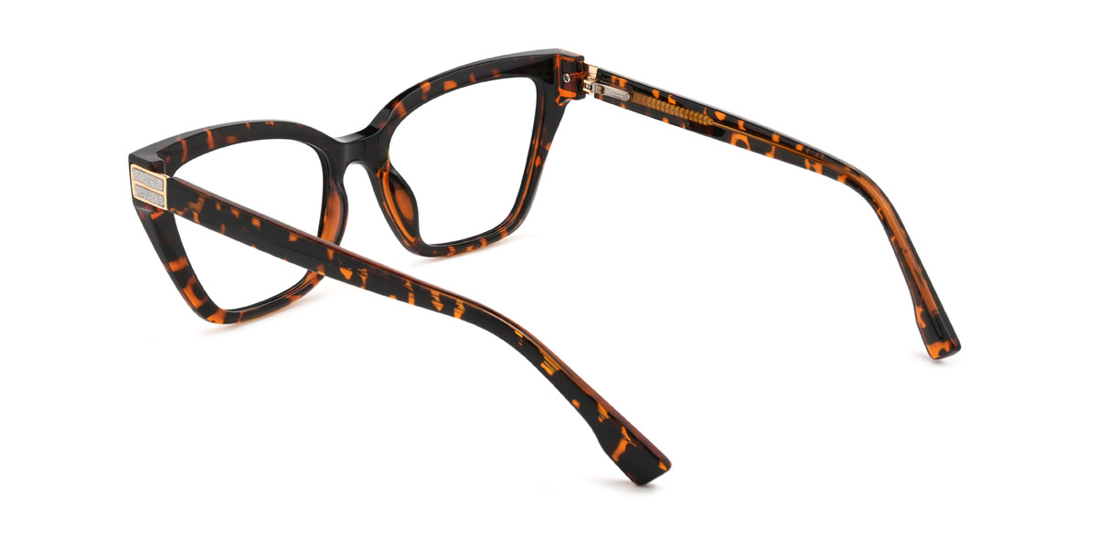 Schildpatt Alisson Brille - Cat Eye Glasses