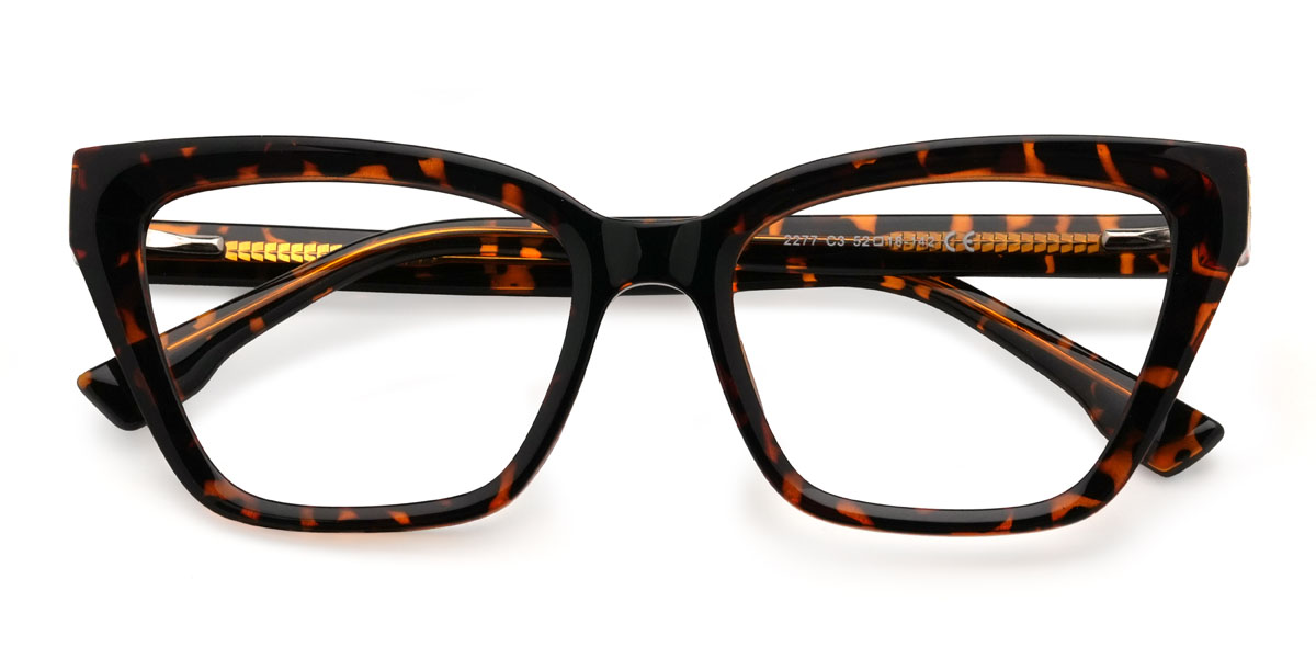 Schildpatt Alisson Brille - Cat Eye Glasses