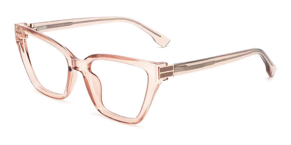 Hell Orange Alisson Brille - Cat Eye Glasses