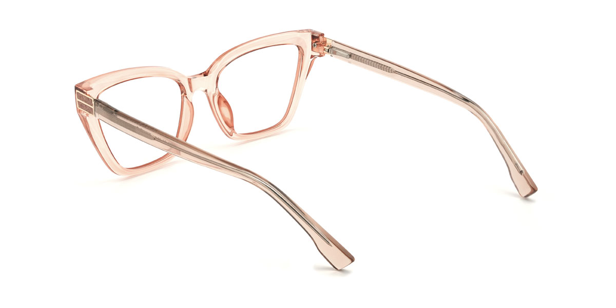 Hell Orange Alisson Brille - Cat Eye Glasses