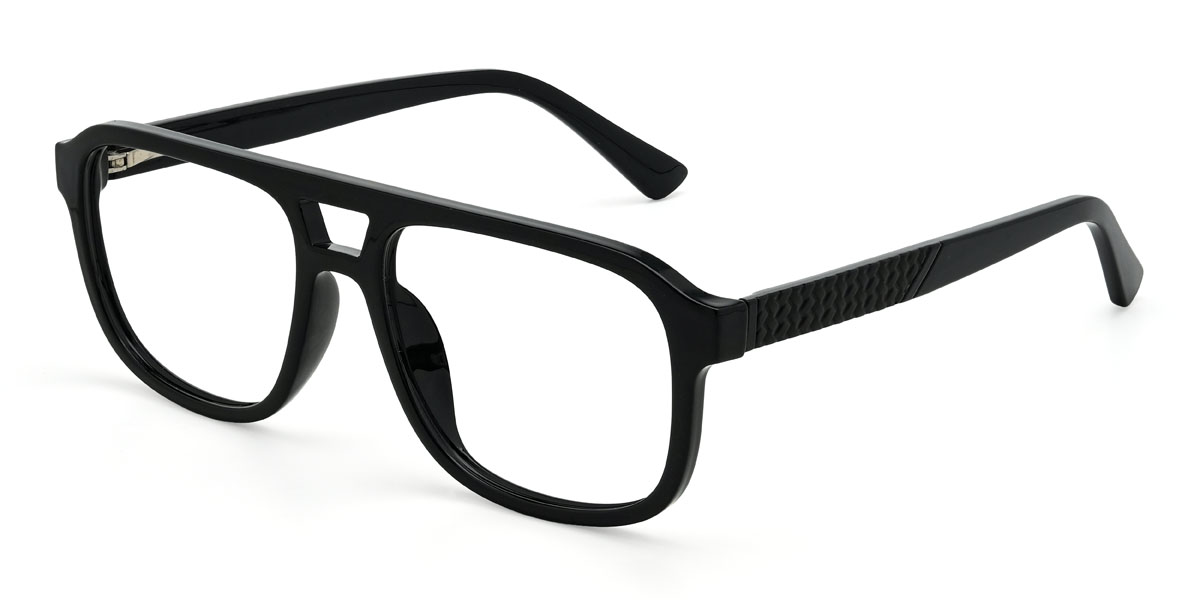 Schwarz Gerard Brille - Aviator Glasses