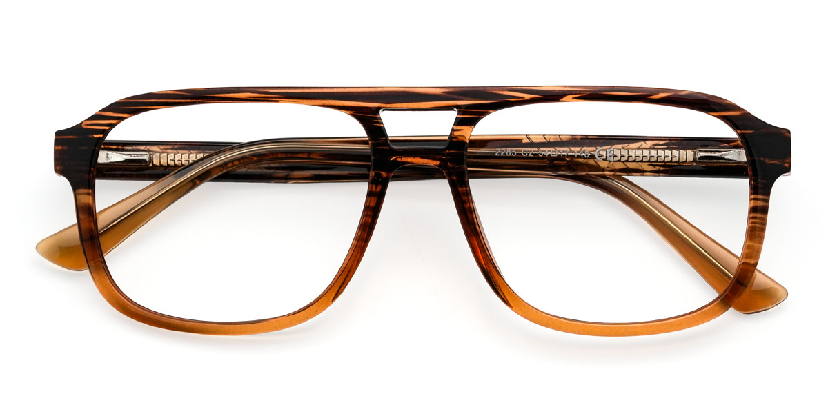 Orange Schildpatt Gerard Brille - Aviator Glasses