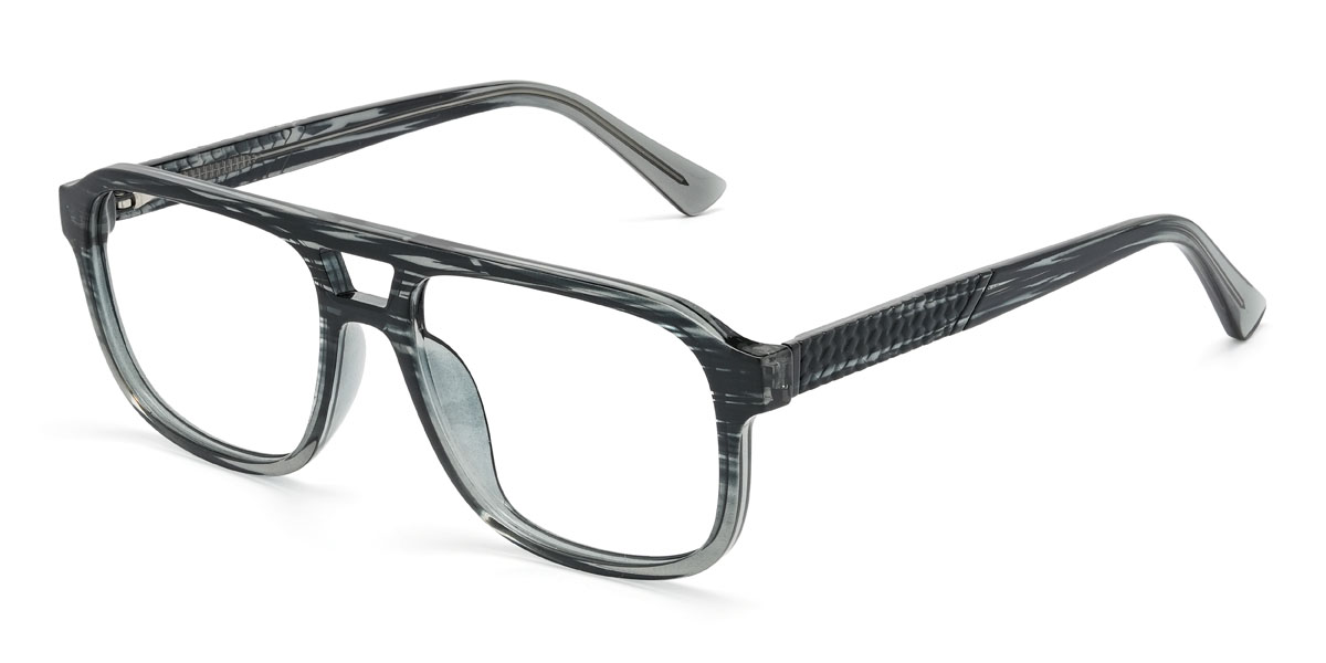 Grau Schildpatt Gerard Brille - Aviator Glasses