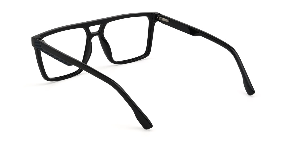 Black Arlen Glasses - Aviator Glasses
