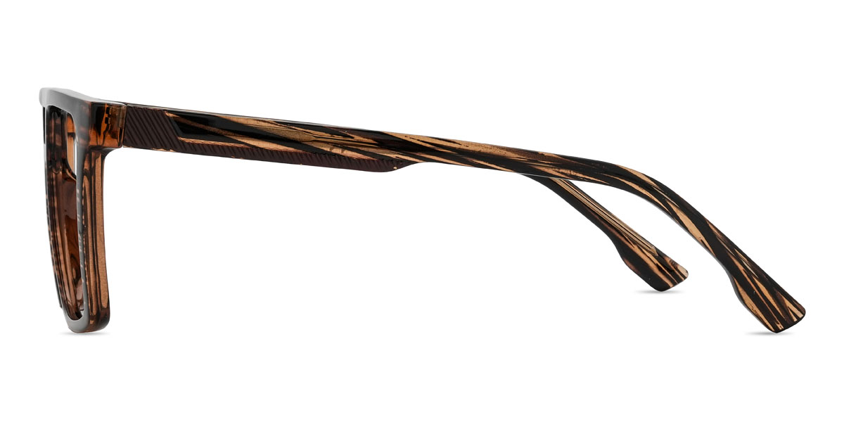 Woodgrain Arlen Brille - Aviator Glasses
