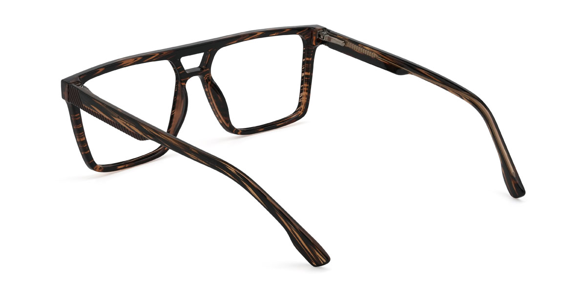 Woodgrain Arlen Brille - Aviator Glasses