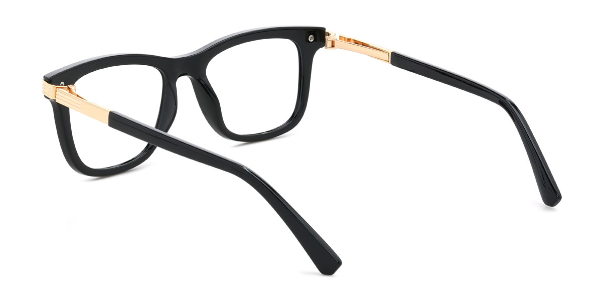 Schwarz Damaris Brille - Rectangle Glasses