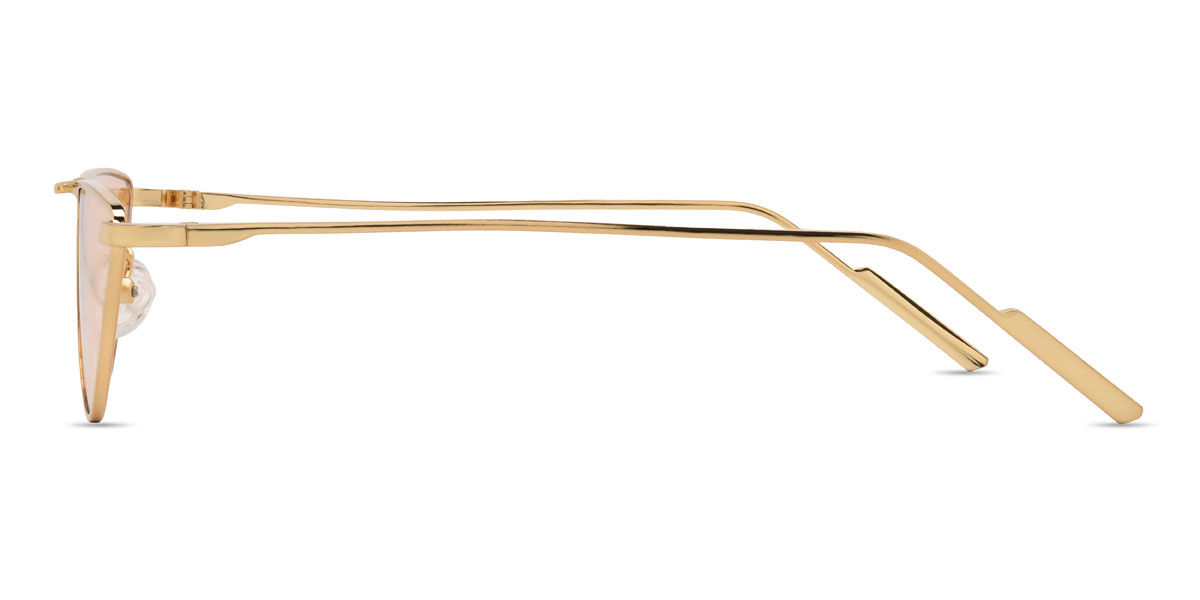 Gold Orange Maitha Brille - Cat Eye Sunglasses