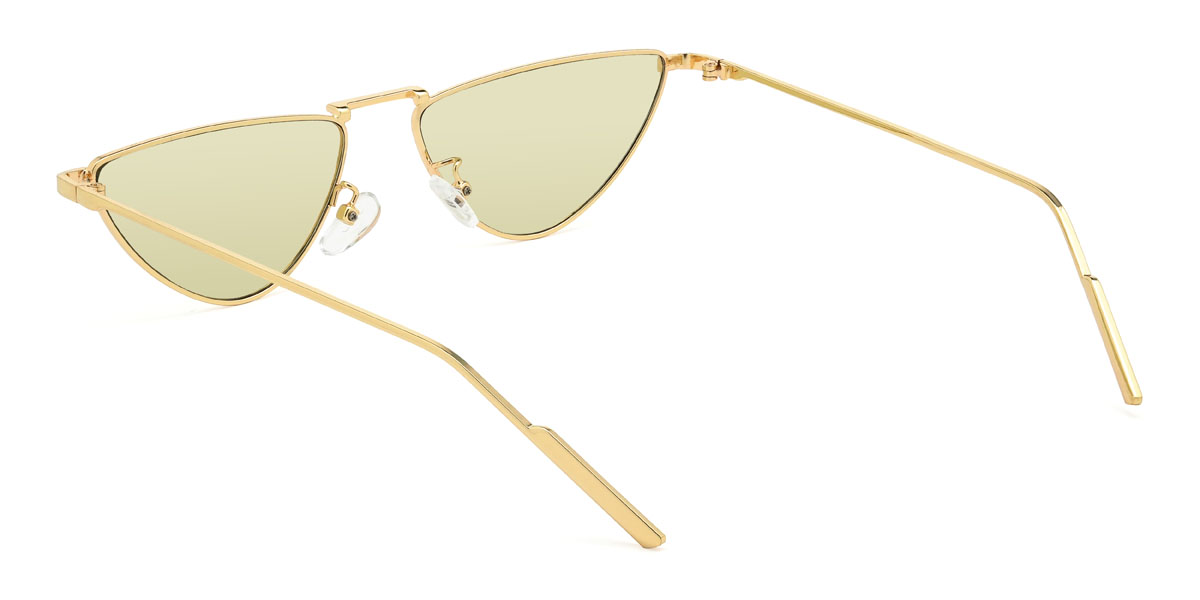 Gold Grün Maitha Brille - Cat Eye Sunglasses