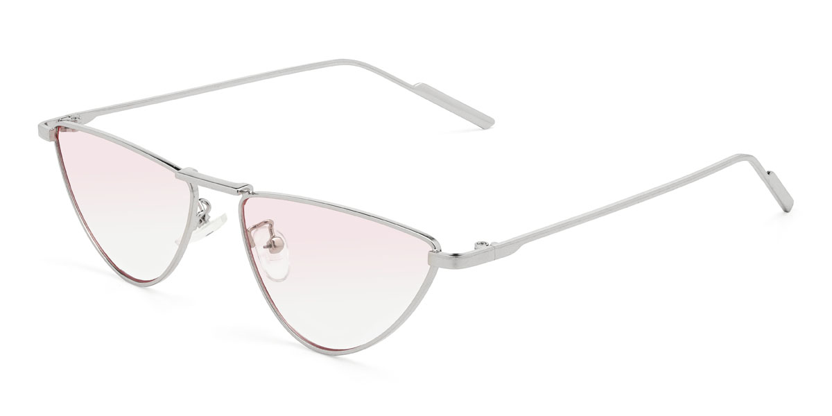 Silber Pink Maitha Brille - Cat Eye Sunglasses