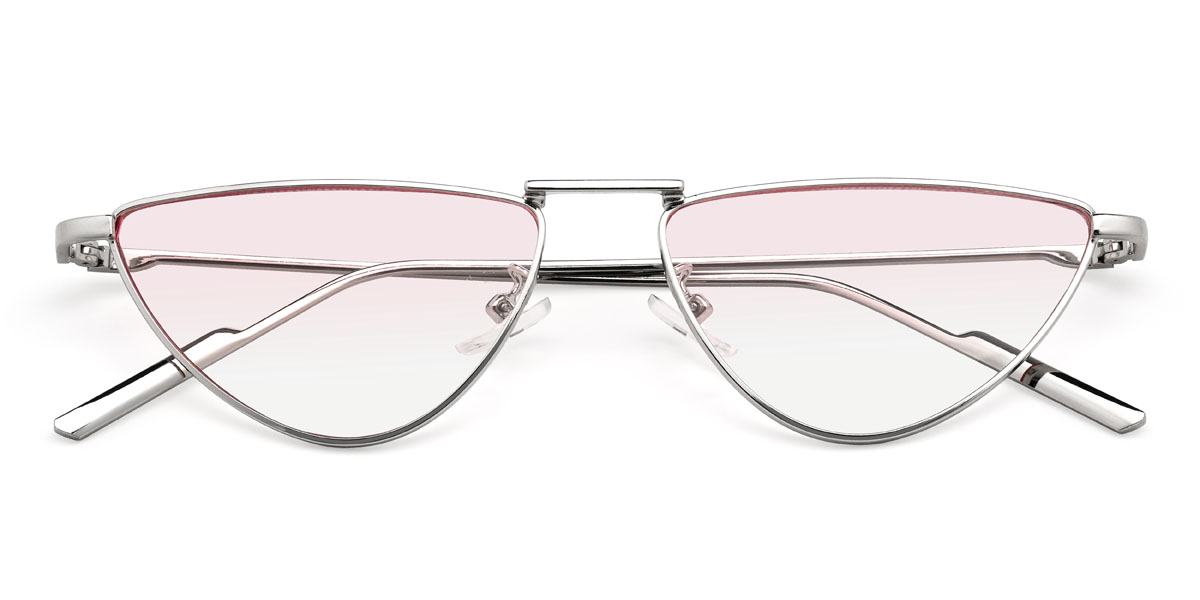 Silber Pink Maitha Brille - Cat Eye Sunglasses