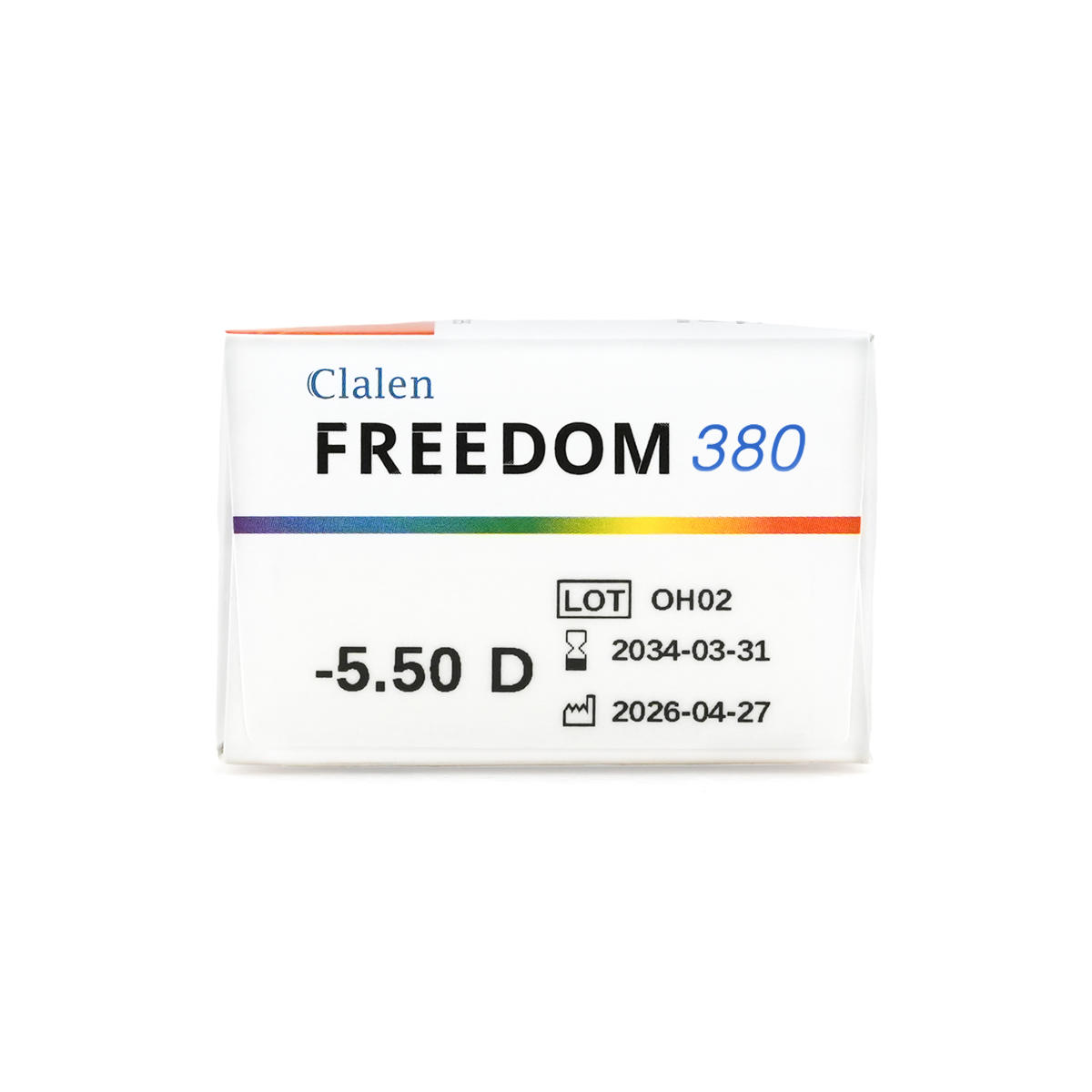 Clear Clalen 1-Day Freedom380 - Contacts Contact Lenses