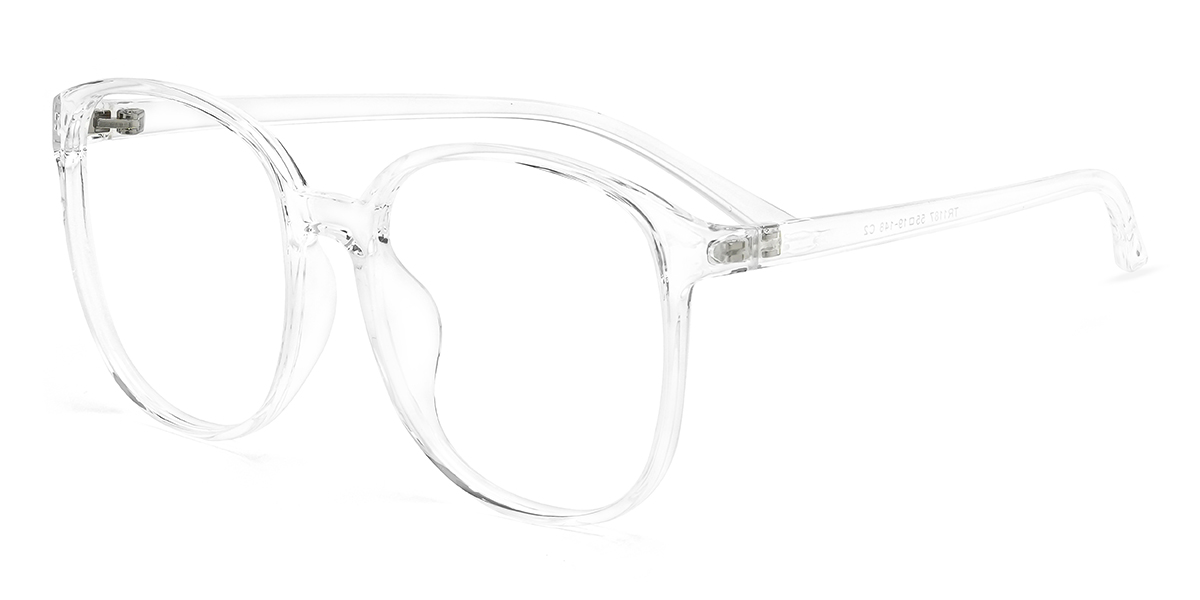 Clear Eamon Glasses - Square Glasses