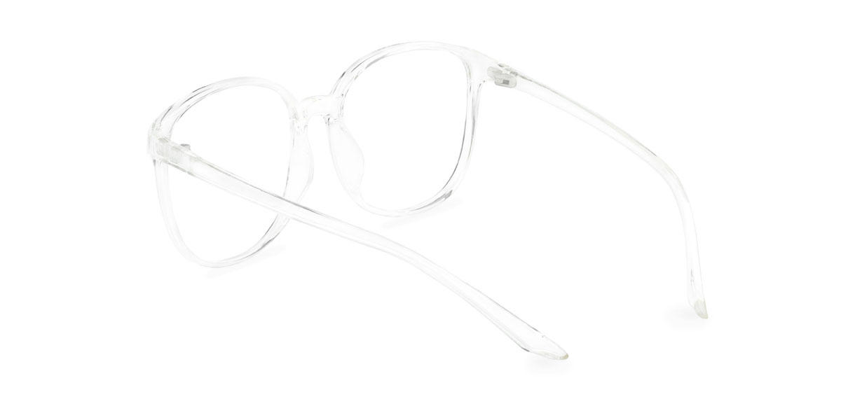 Clear Eamon Glasses - Square Glasses